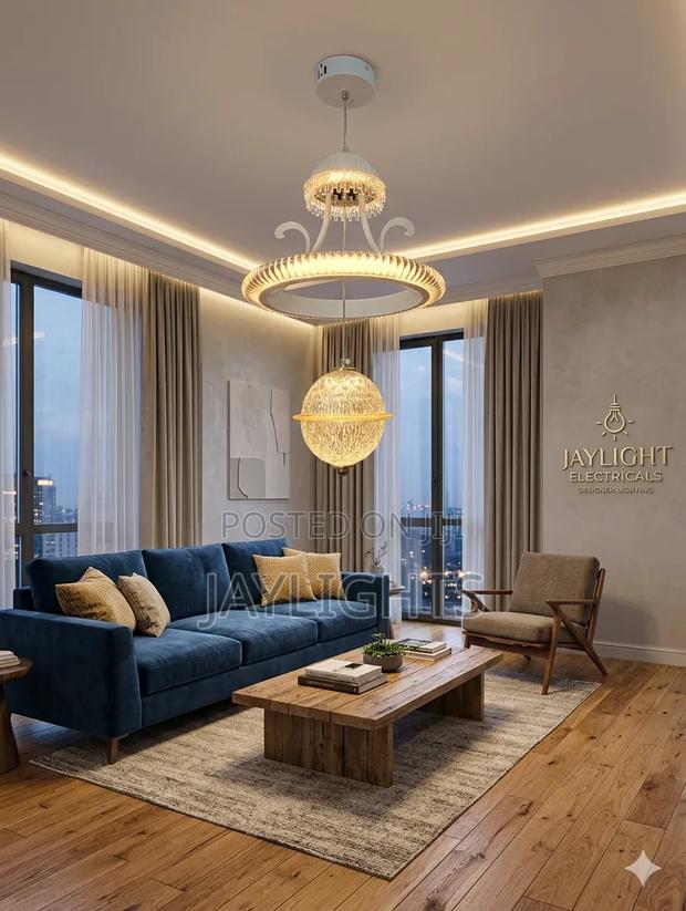 Living Room Dining Room Crystal Chandelier Bedroom Led Pendant Light