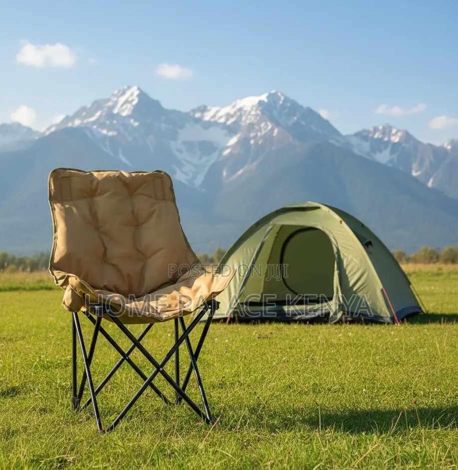 Picnic Chair: Portable Foldable U-shaped Outdoor Moon Chair