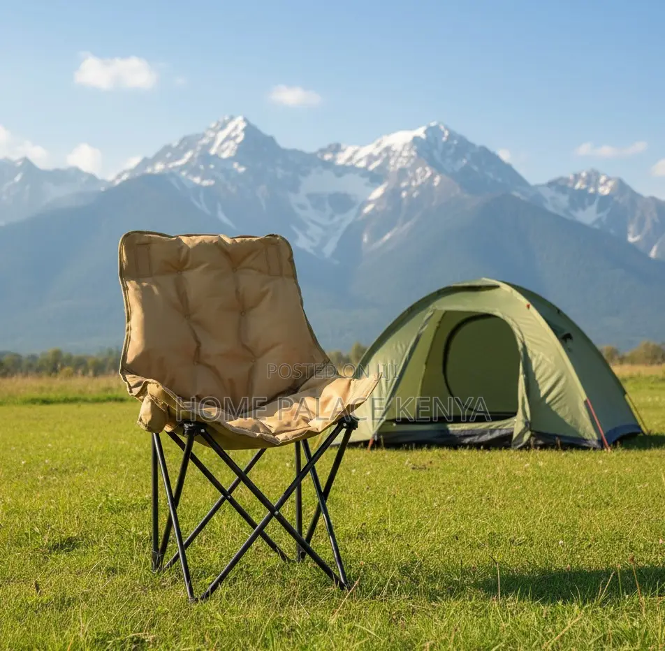 Picnic Chair: Portable Foldable U-shaped Outdoor Moon Chair