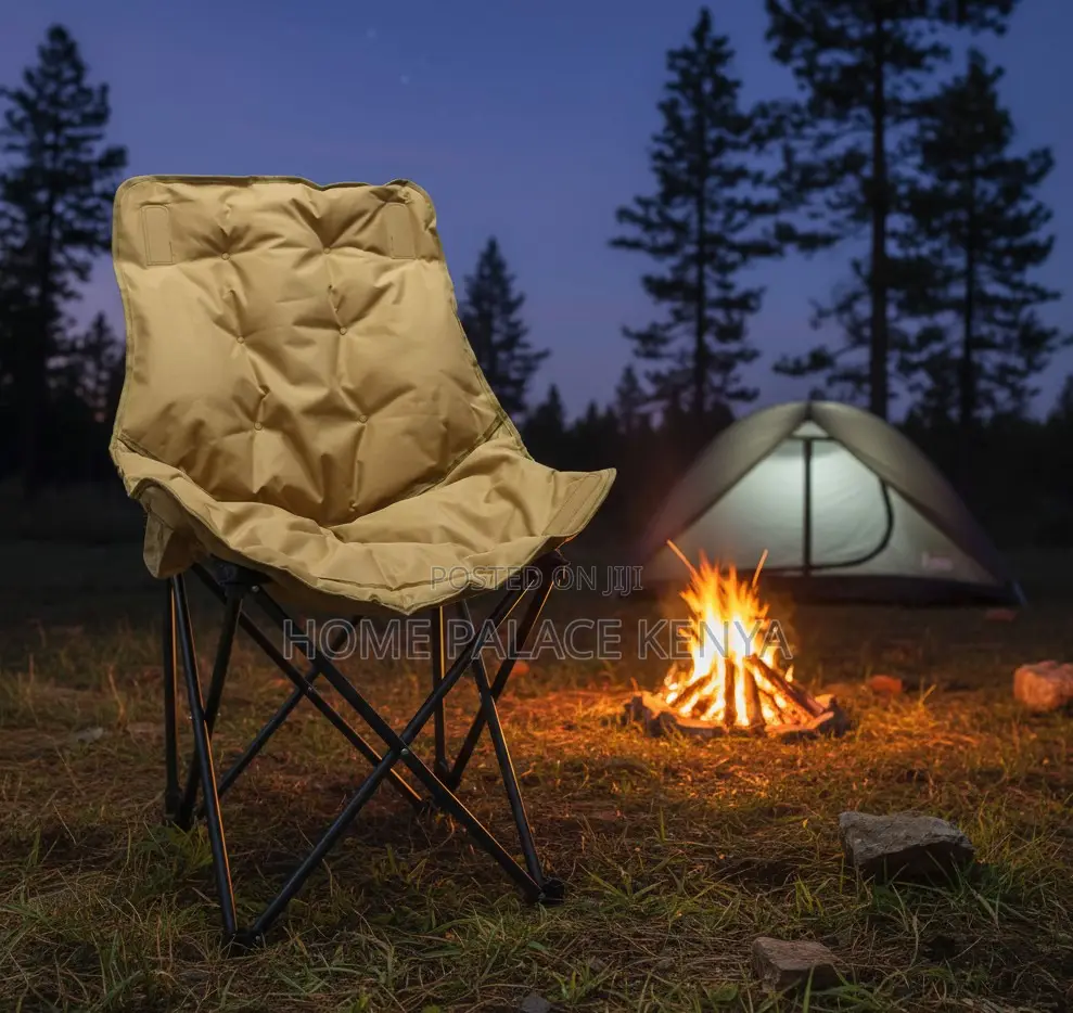 Picnic Chair: Portable Foldable U-shaped Outdoor Moon Chair