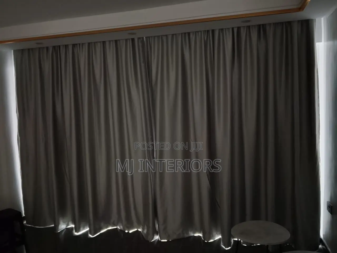 Elegant Tailor Made Curtains With Quality Fabric Finish
