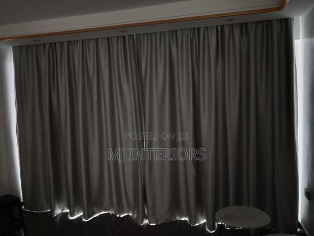 Elegant Tailor Made Curtains With Quality Fabric Finish