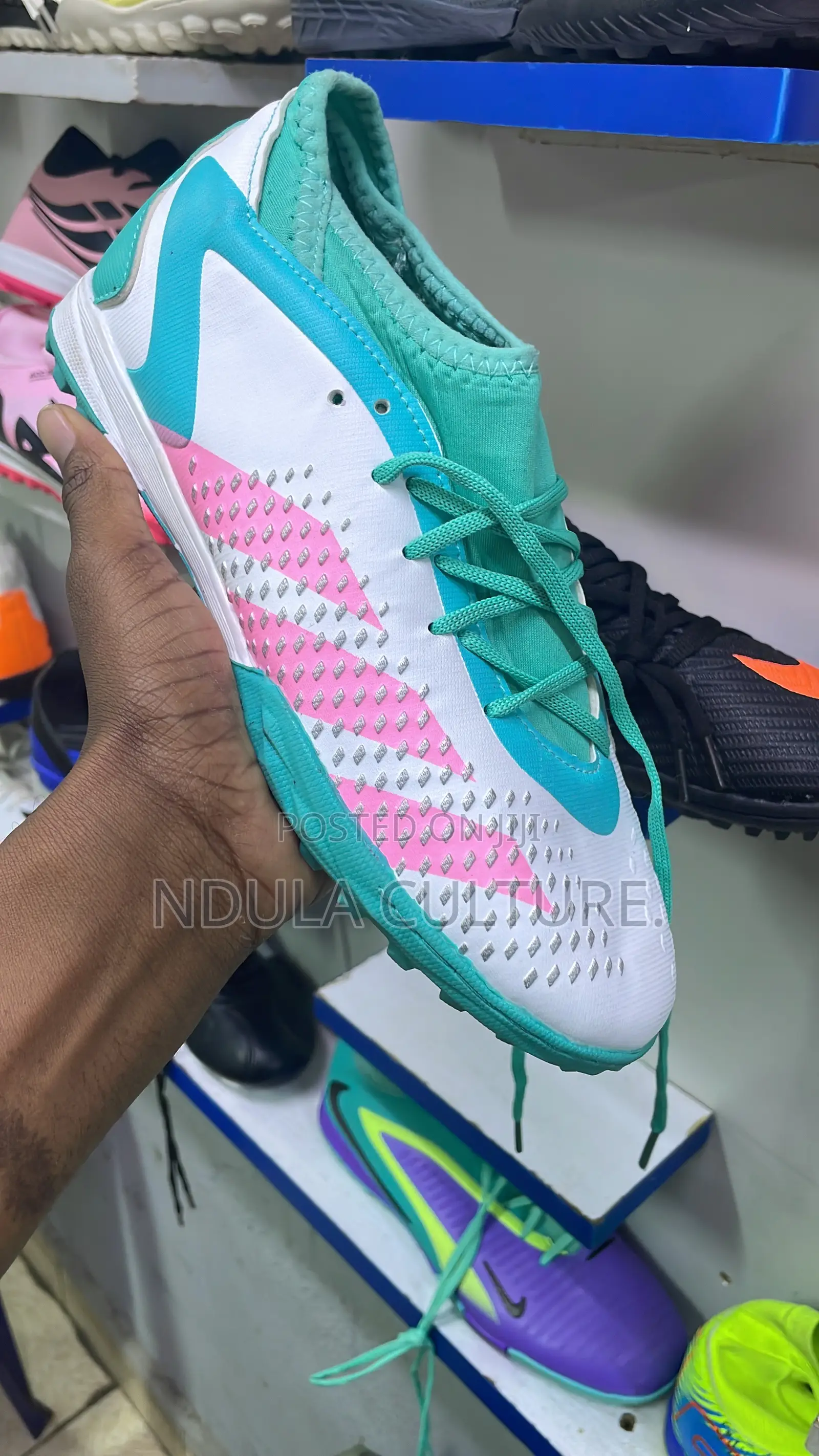 Nike and Adidas Football Trainers