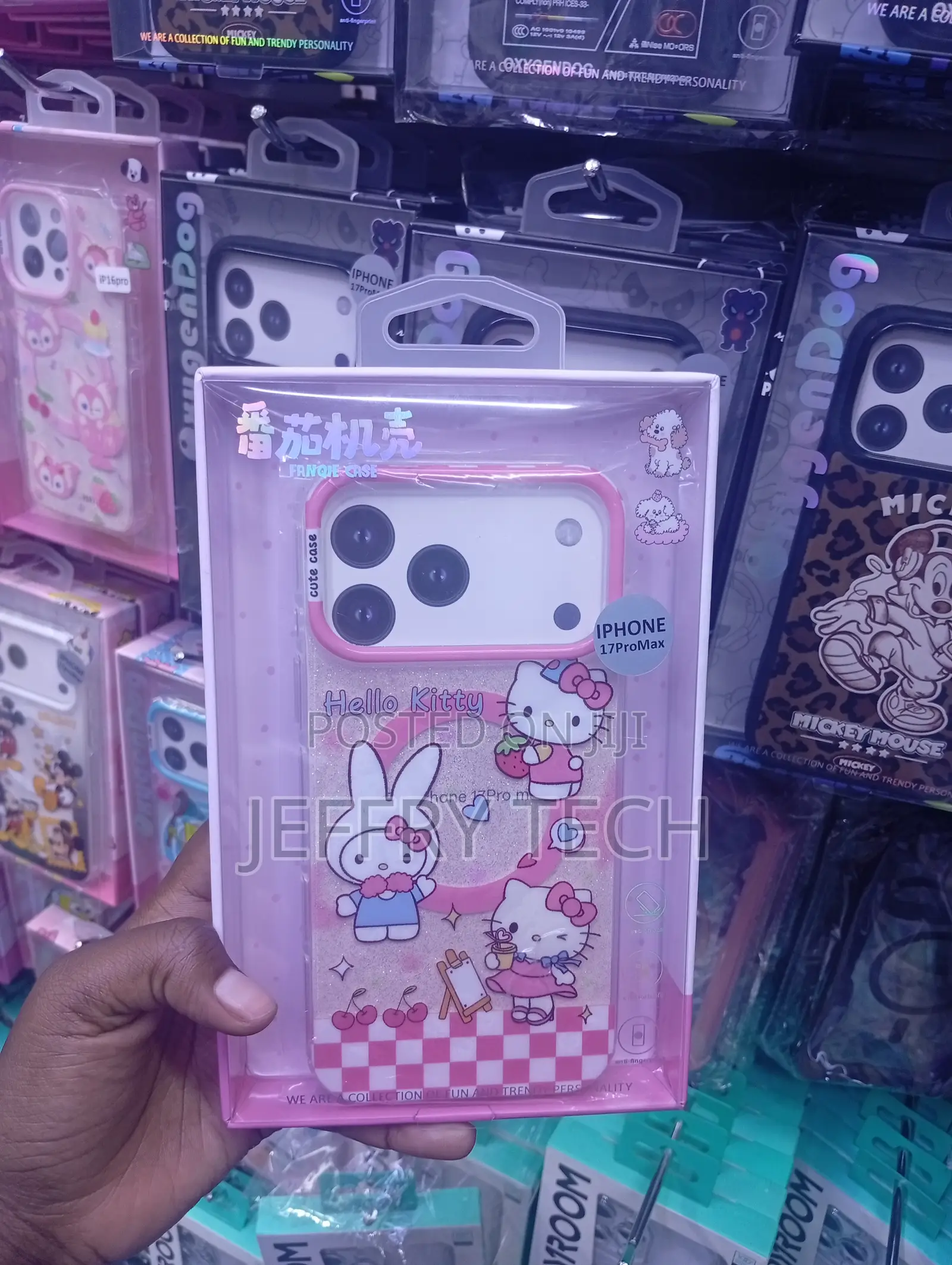 iPhone 17 Pro Max Fashionable Cute Hello Kitty Phone Case