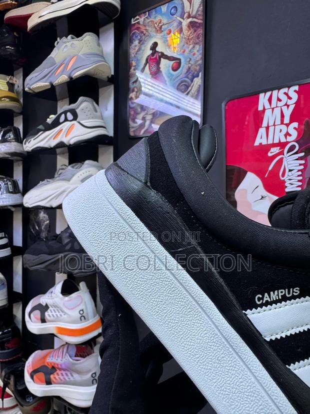 Bad Bunny X Adidas Campus "Black White" Sneakers - thumbnail 3