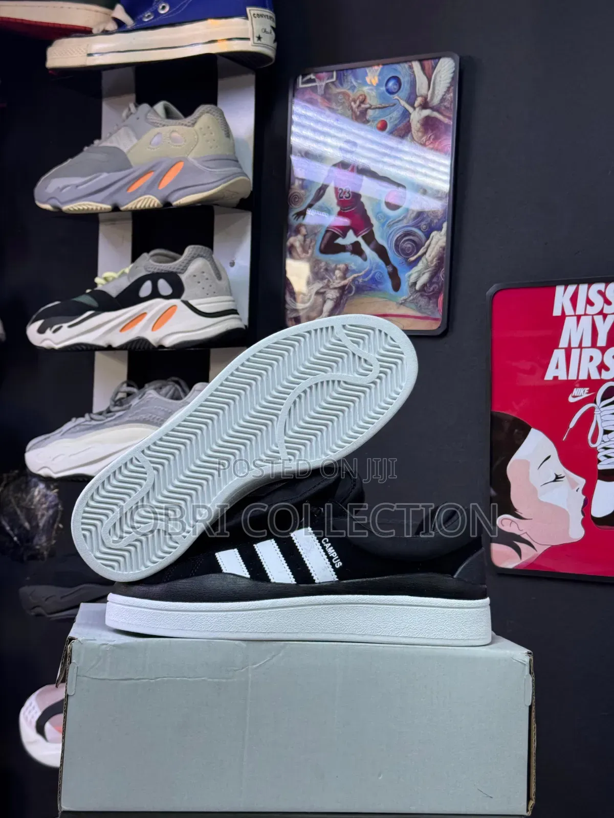 Bad Bunny X Adidas Campus "Black White" Sneakers
