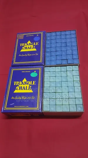 Triangle Chalk Blue and Green