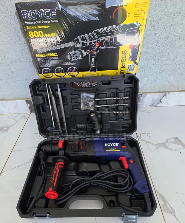 800w Royce Rotary Hammer Drill - thumbnail 2