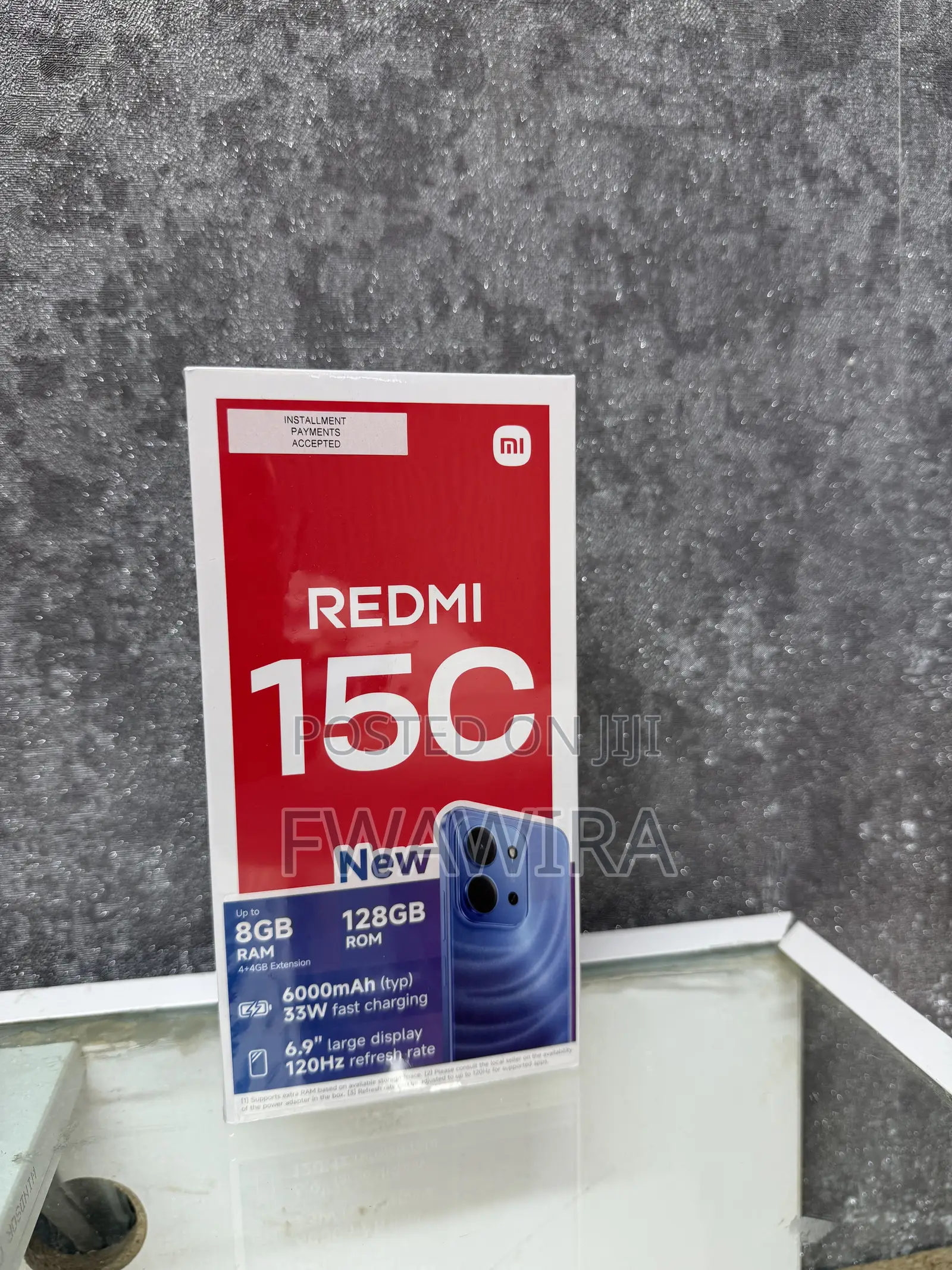 New Xiaomi Redmi 15C 4G 128 GB Black