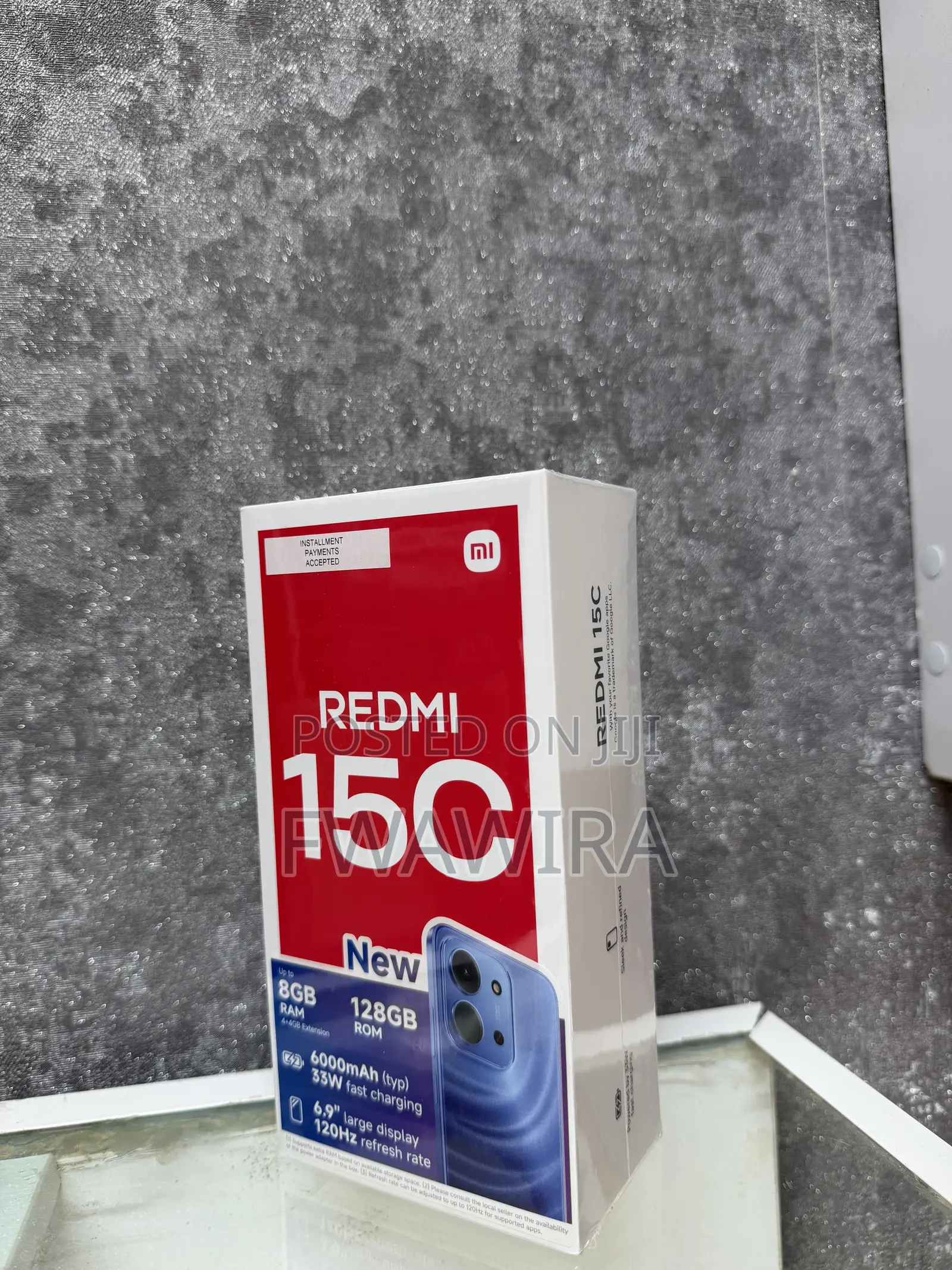 New Xiaomi Redmi 15C 4G 128 GB Black