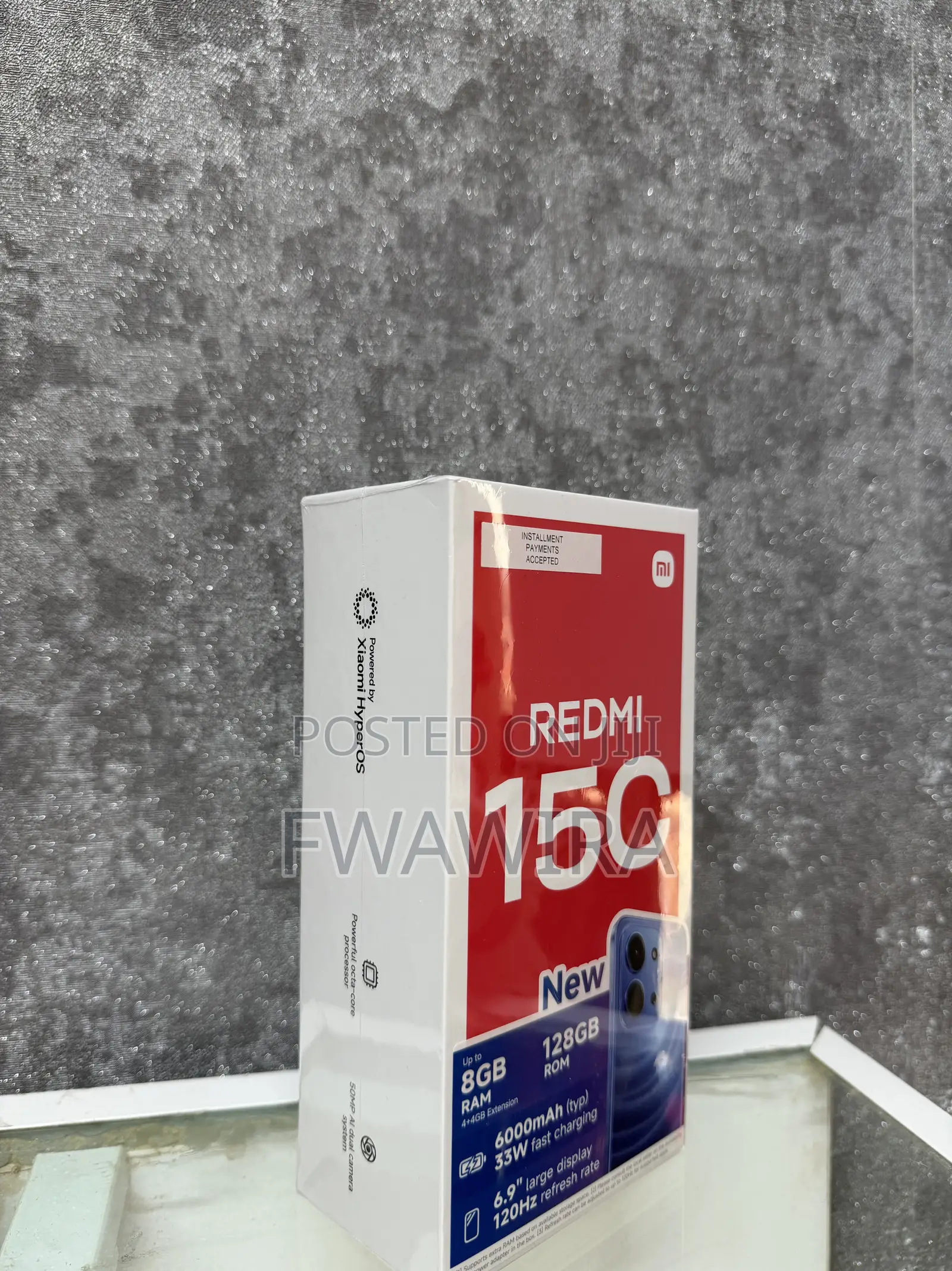New Xiaomi Redmi 15C 4G 128 GB Black