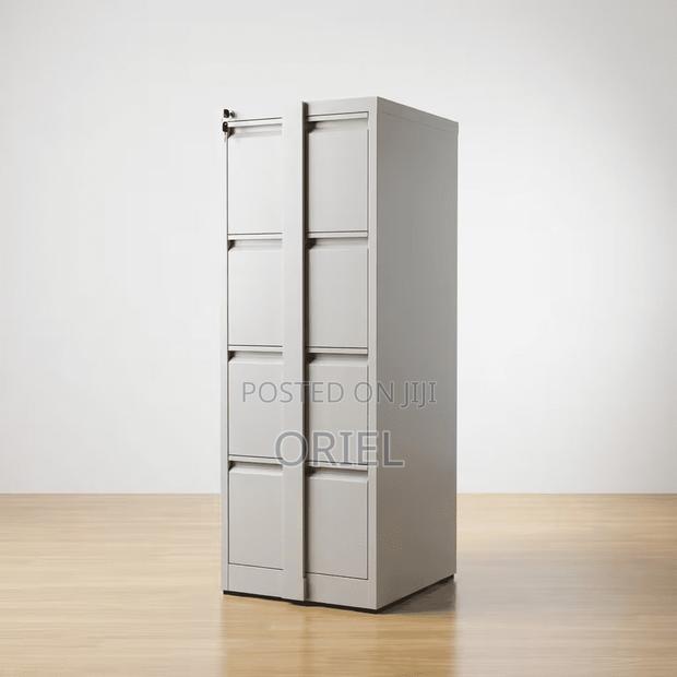 Office Cabinet : 4-Drawer Office Cabinet With Security Locking Bar - thumbnail 8
