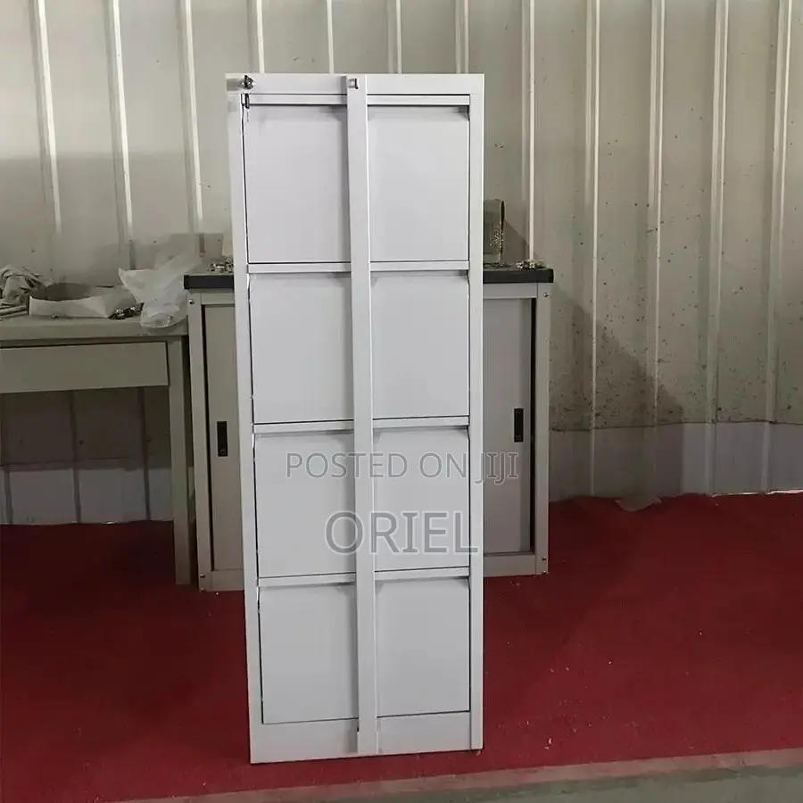 Office Cabinet : 4-Drawer Office Cabinet With Security Locking Bar
