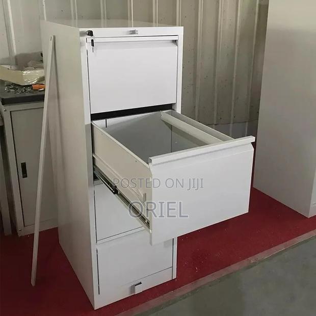 Office Cabinet : 4-Drawer Office Cabinet With Security Locking Bar - thumbnail 11