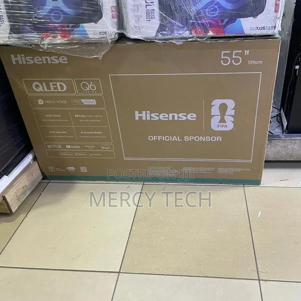 55" Hisense Qled Q6 Series Smart Tv
