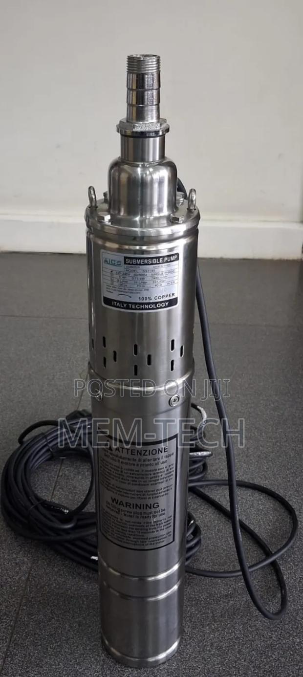 Aico 2hp Submersible Water Pump/150meter Head Submersible Pump