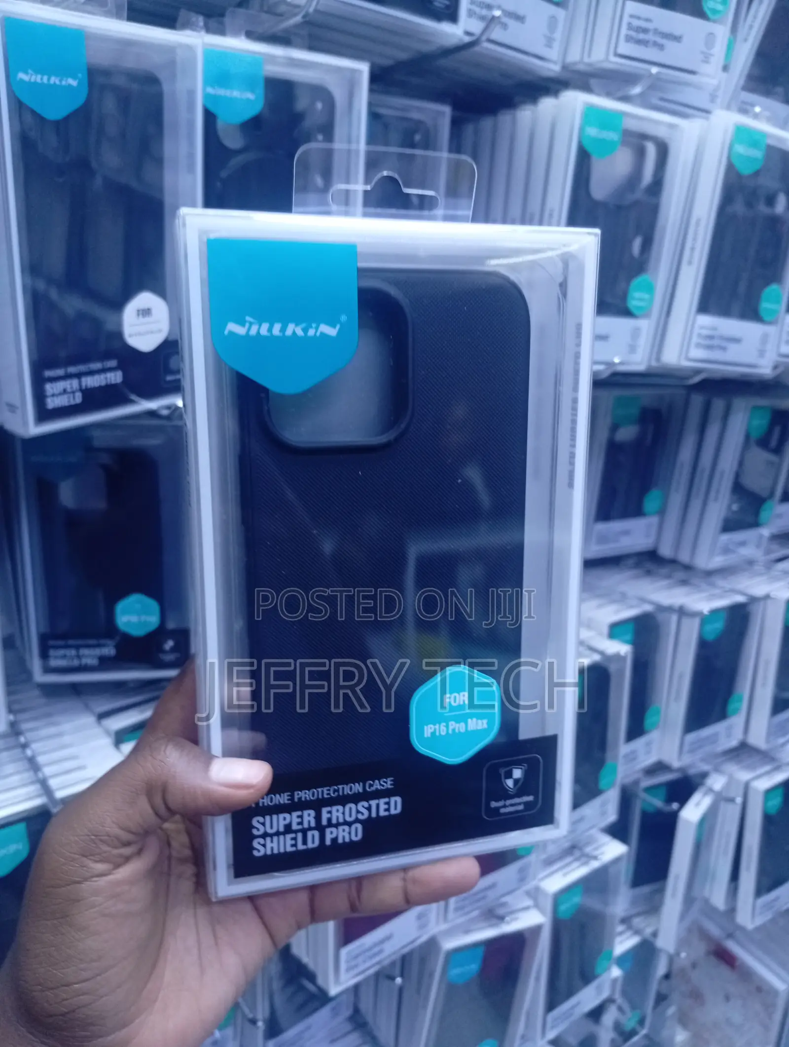 iPhone 16 Pro Max Improved Grip and Resistance to Fingerprints Case