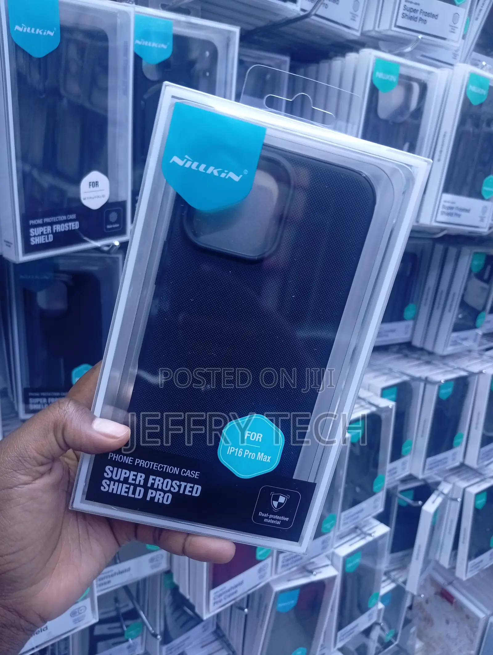iPhone 16 Pro Max Improved Grip and Resistance to Fingerprints Case