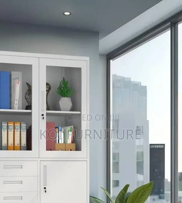 Office Cabinet; Steel Cabinet With Two Doors and Inside Safe