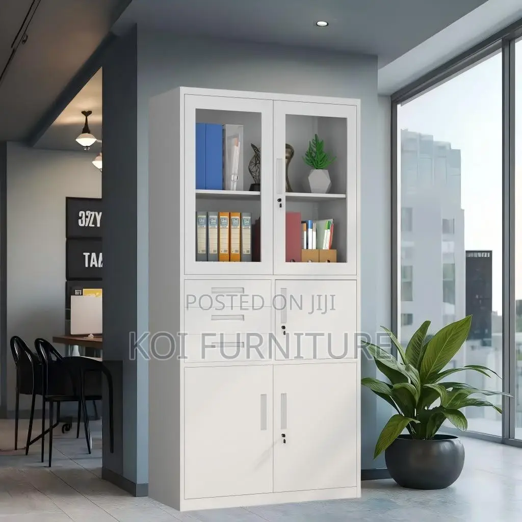 Office Cabinet; Steel Cabinet With Two Doors and Inside Safe