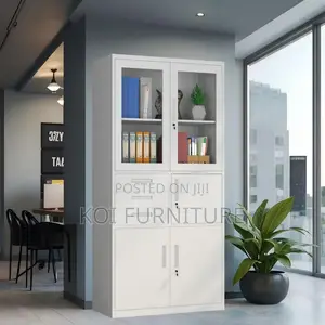Office Cabinet; Steel Cabinet With Two Doors and Inside Safe