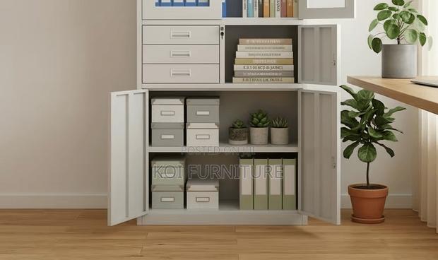 Office Cabinet; Steel Cabinet With Two Doors and Inside Safe - thumbnail 7