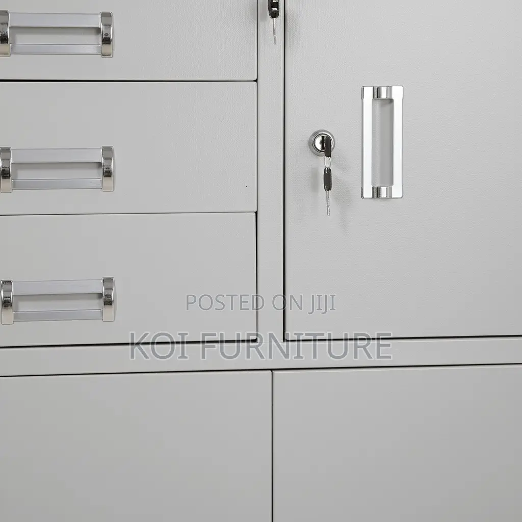Office Cabinet; Steel Cabinet With Two Doors and Inside Safe