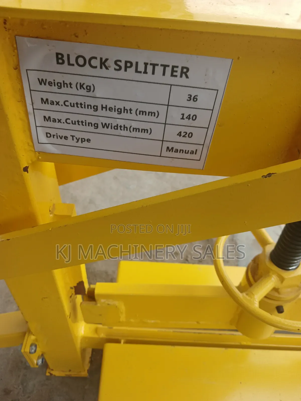 Cabro Block Cutter For