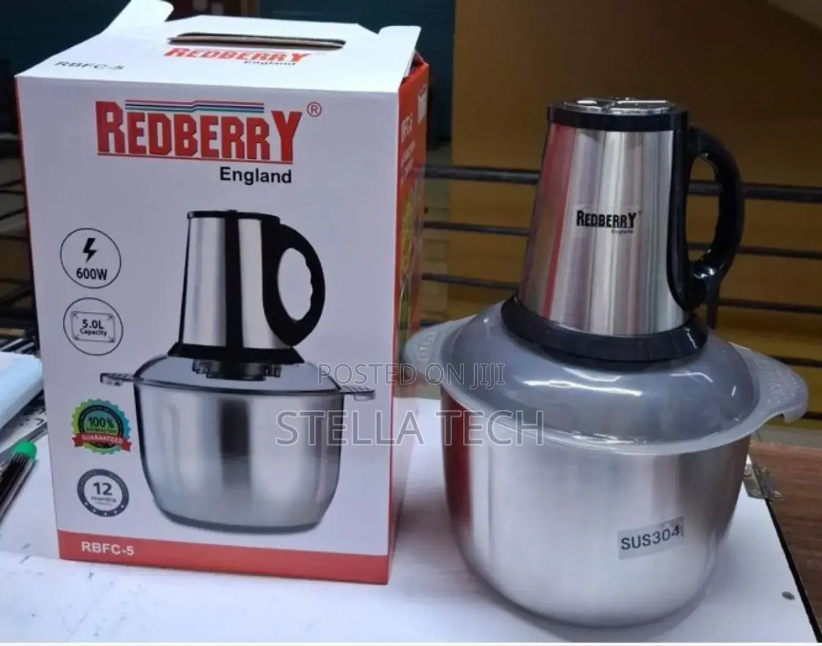 Redberry Premium Range Food Chopper