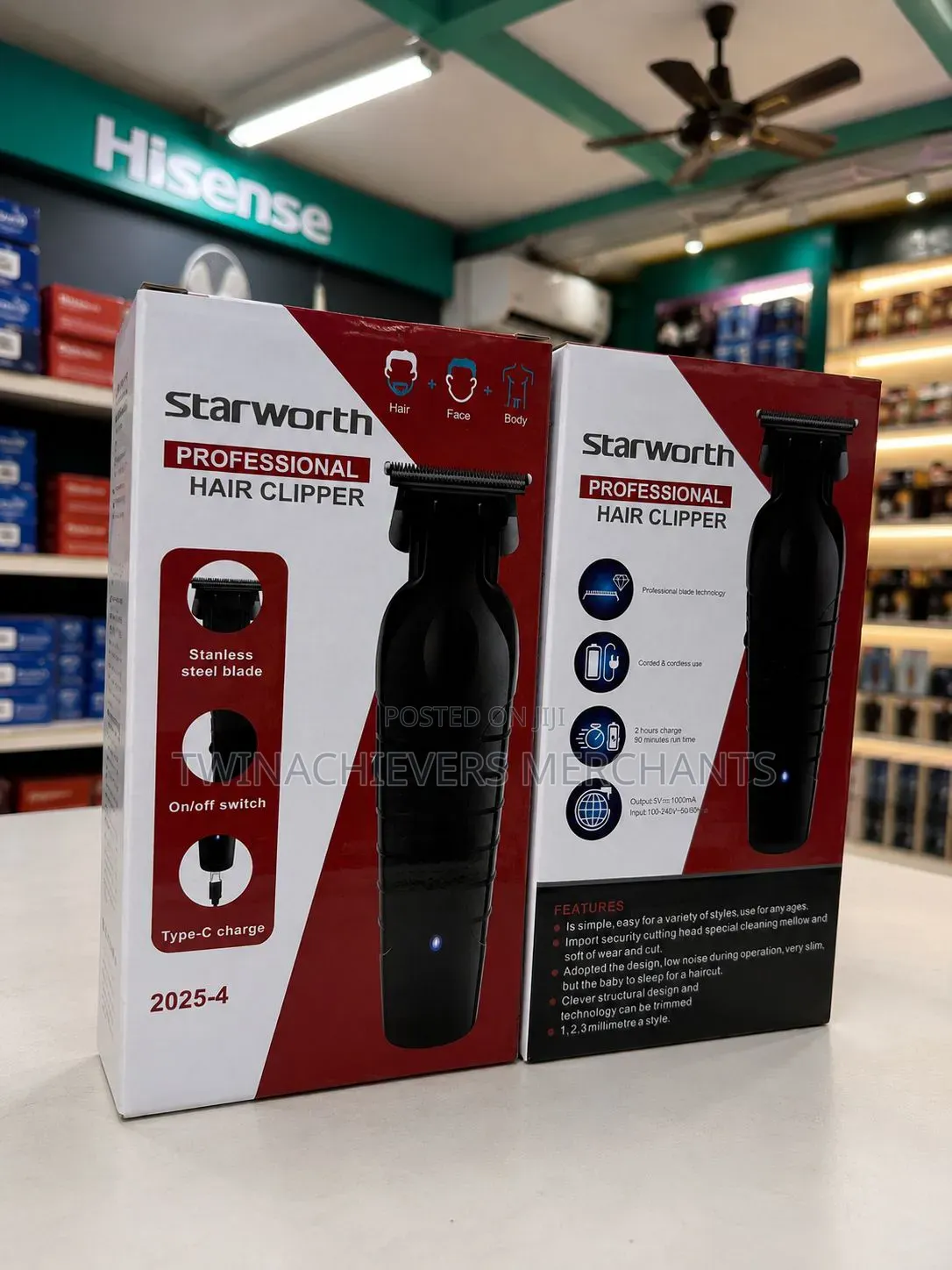 Rechargeable Hair Clipper/Shaver