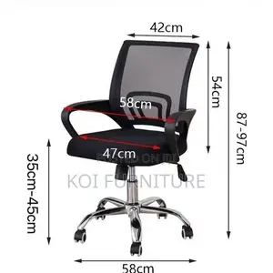 Office Chairs; Mesh Ergonomic Swivel Office Productivity Chairs