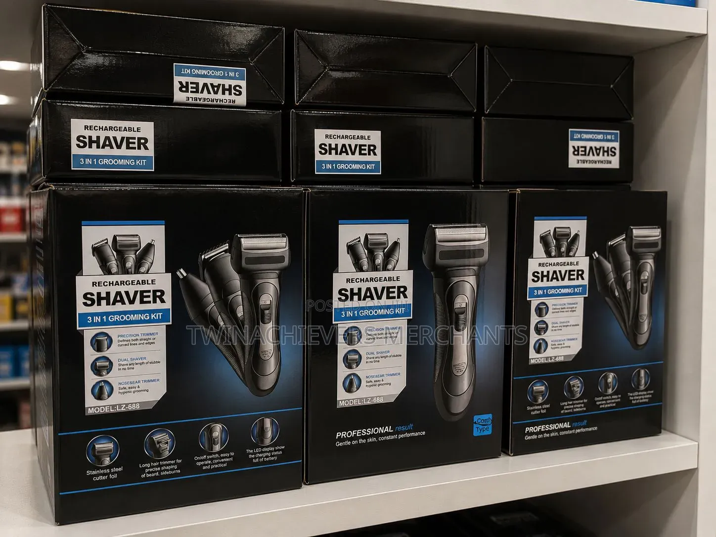 3in1 Rechargeable Shaver Kit
