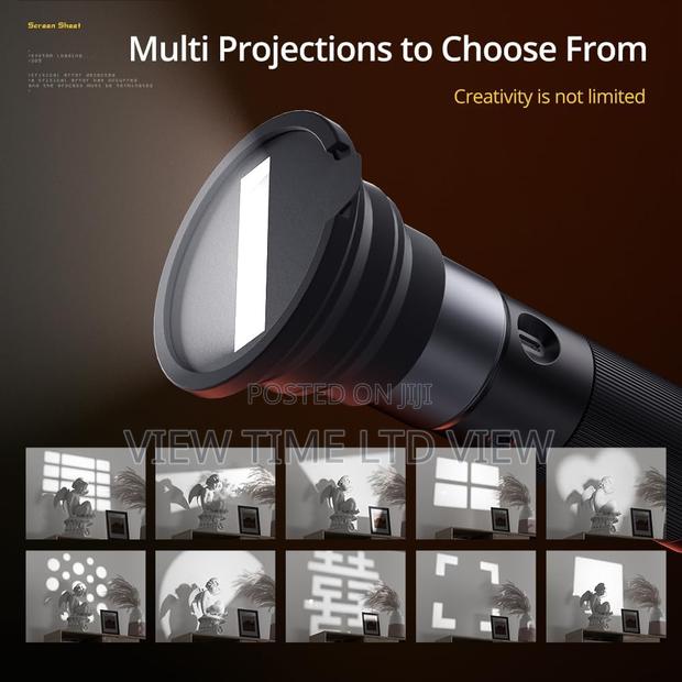 Creative Led Handheld Photography Flashlight With Gobos
