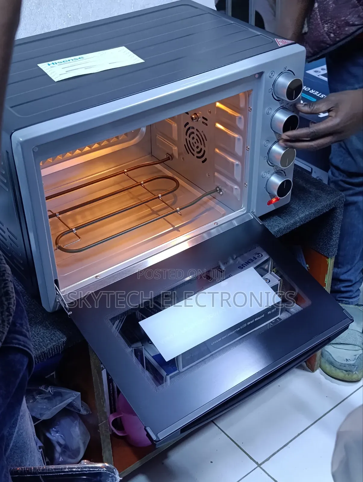 Hisense Toaster Oven 38 Litres