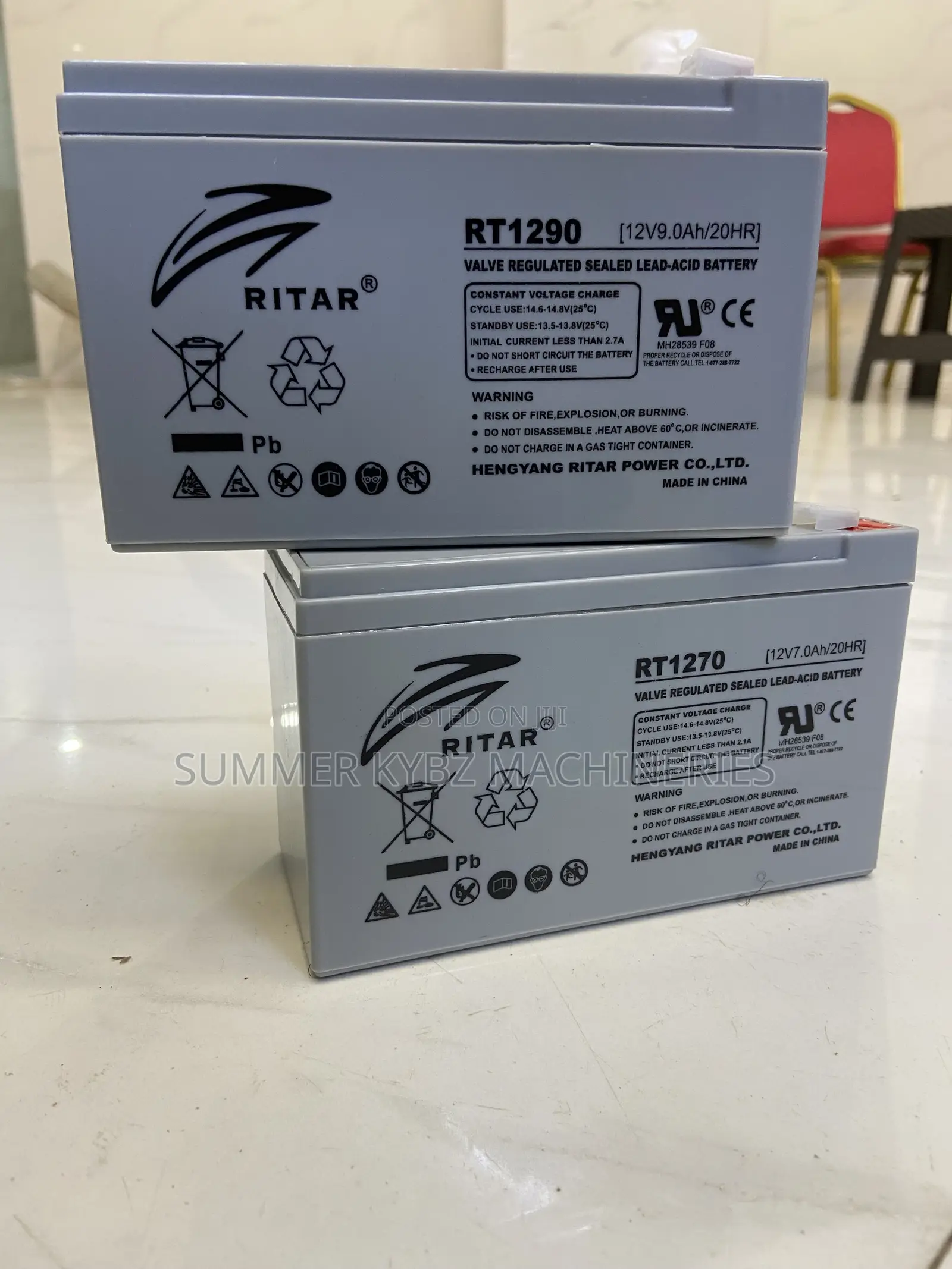 Ritar Sealed Lead-Acid Battery