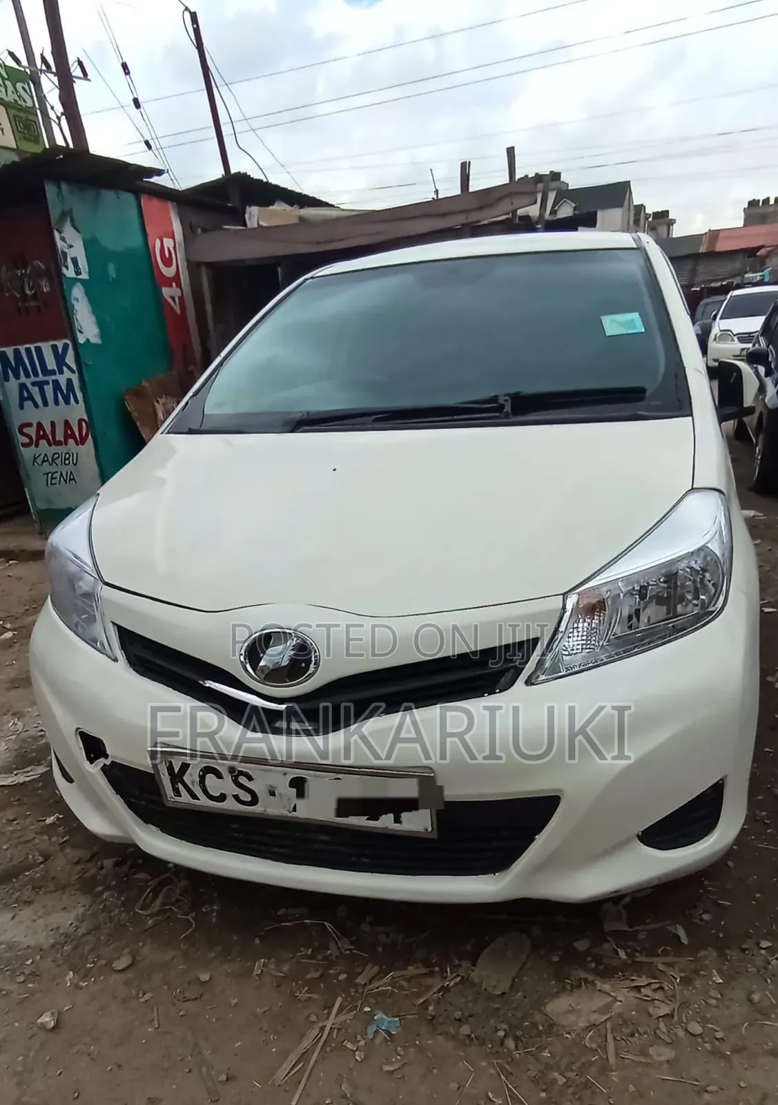 Toyota Vitz 2012 White