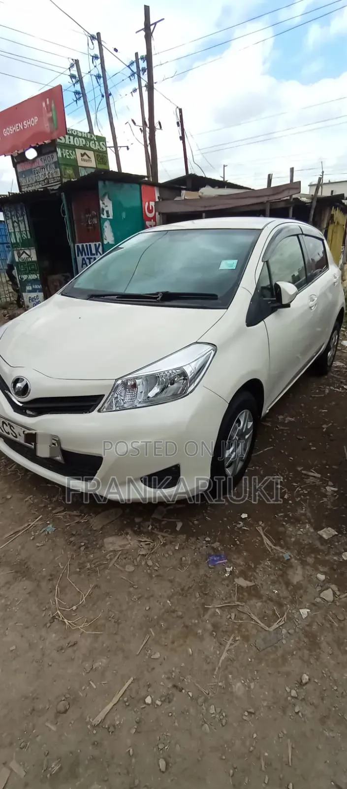 Toyota Vitz 2012 White