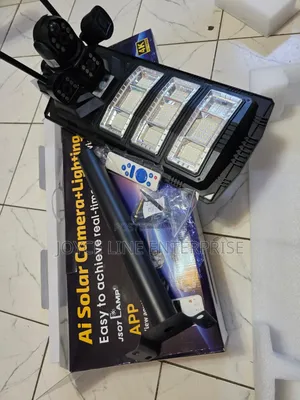 Ai Smart Solar Street Light Camera
