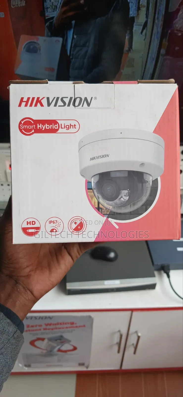 Hikvision Smart Hybrid Light Dome CCTV