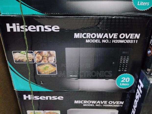 Hisense 20 Litres Digital Microwave Silver Color