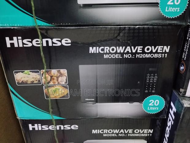Hisense 20 Litres Digital Microwave Silver Color - thumbnail 2