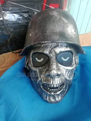 Full Face Zombie Skeletal Hard Shell Mask