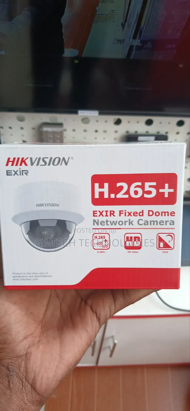 Hikvision Exir Fixed Dome Network Camera (Ip Camera)