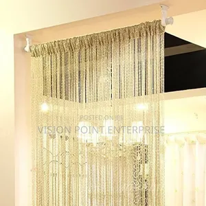 String Salon Curtain