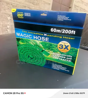 200ft/60m Hose Pipe Expands When Water Is Turned On