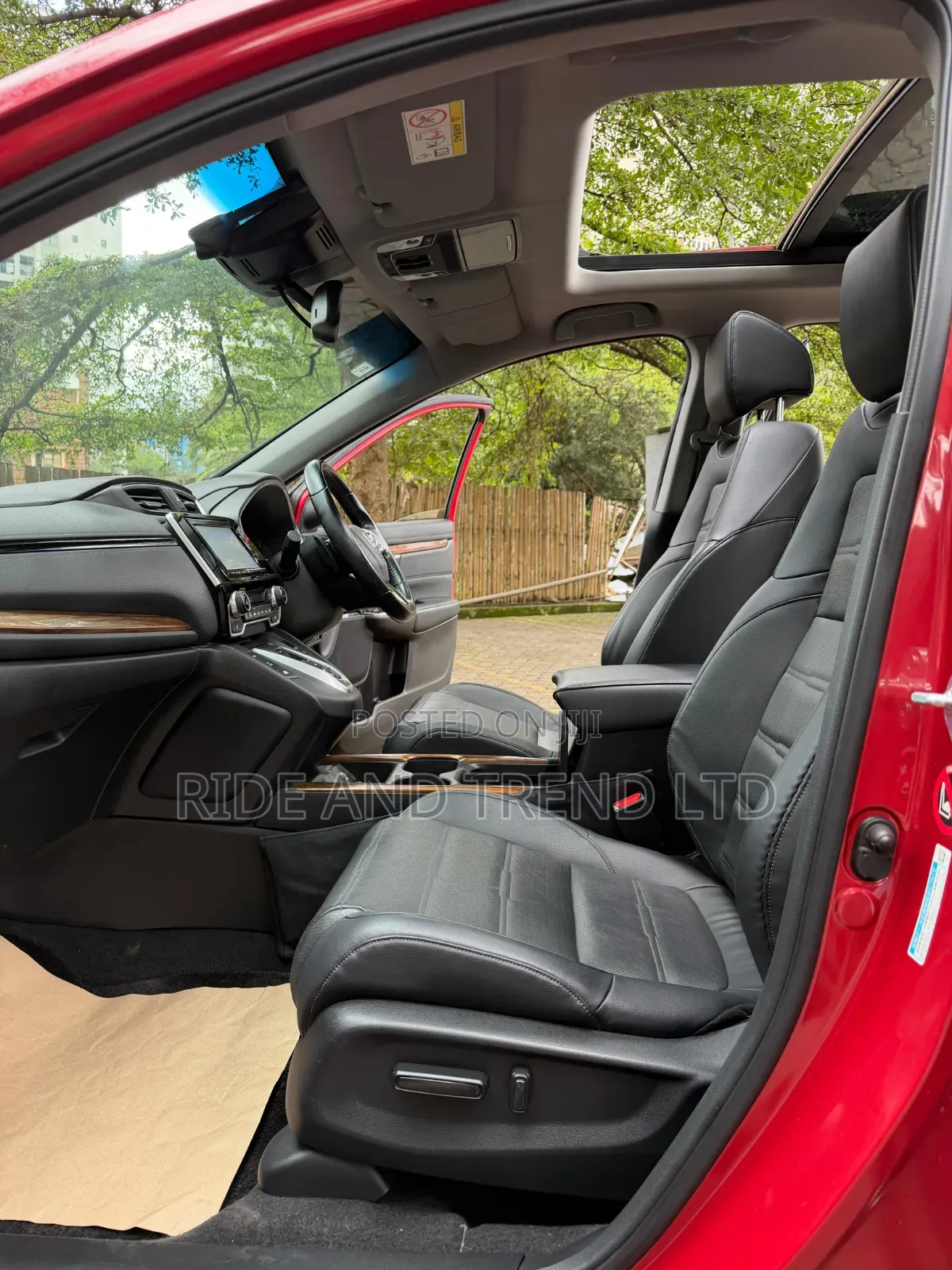 Honda CR-V EX AWD 2020 Red