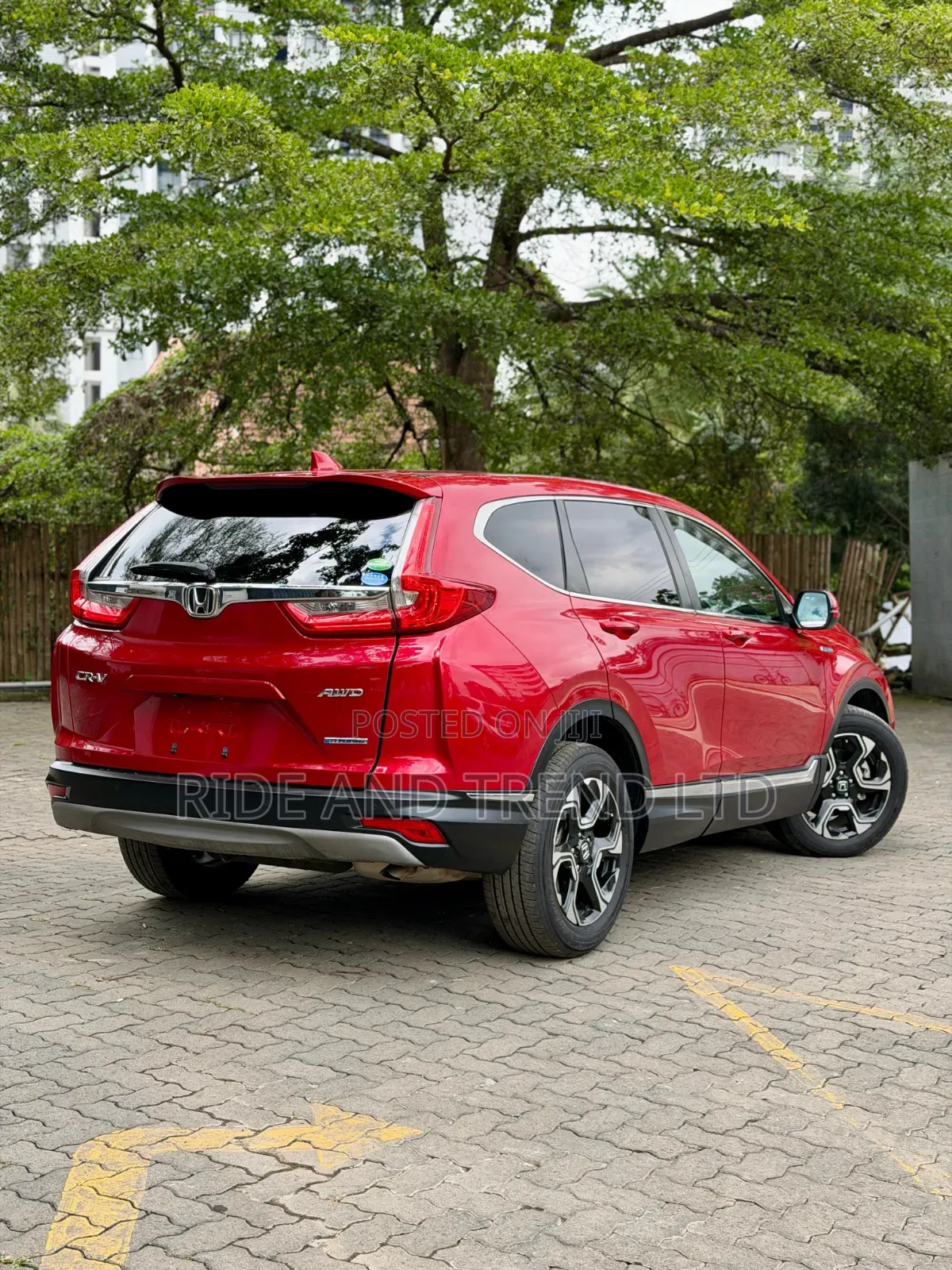 Honda CR-V EX AWD 2020 Red