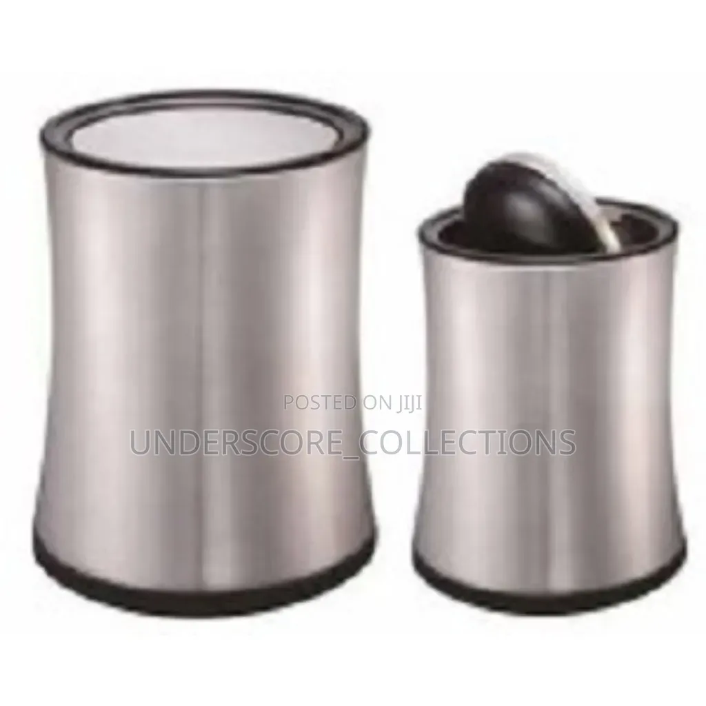 Stainless Steel Swing-Type Dustbin
