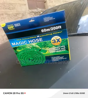 60m the Incredible Expanding Magic Hose Automatic Expand/Contract