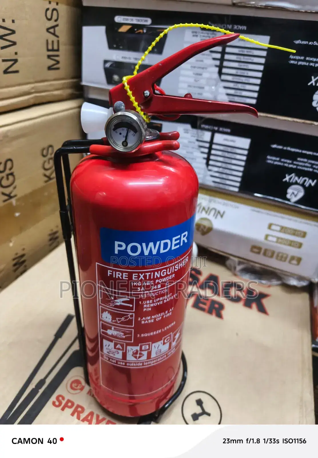 Fire Extinguisher Dry Powder 1kg